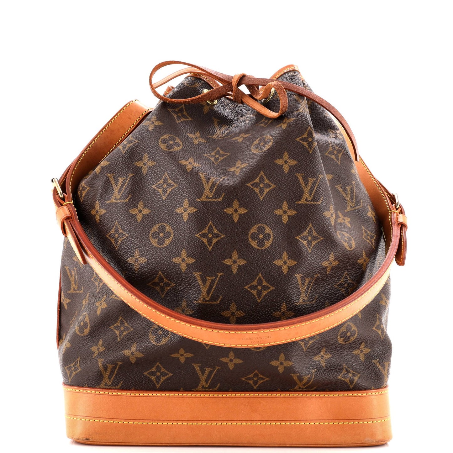 Louis Vuitton Noe Handbag Monogram Canvas Large