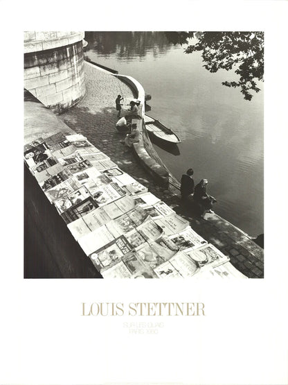 Louis Stettner Sue Les Quais " Offset Lithograph Photography