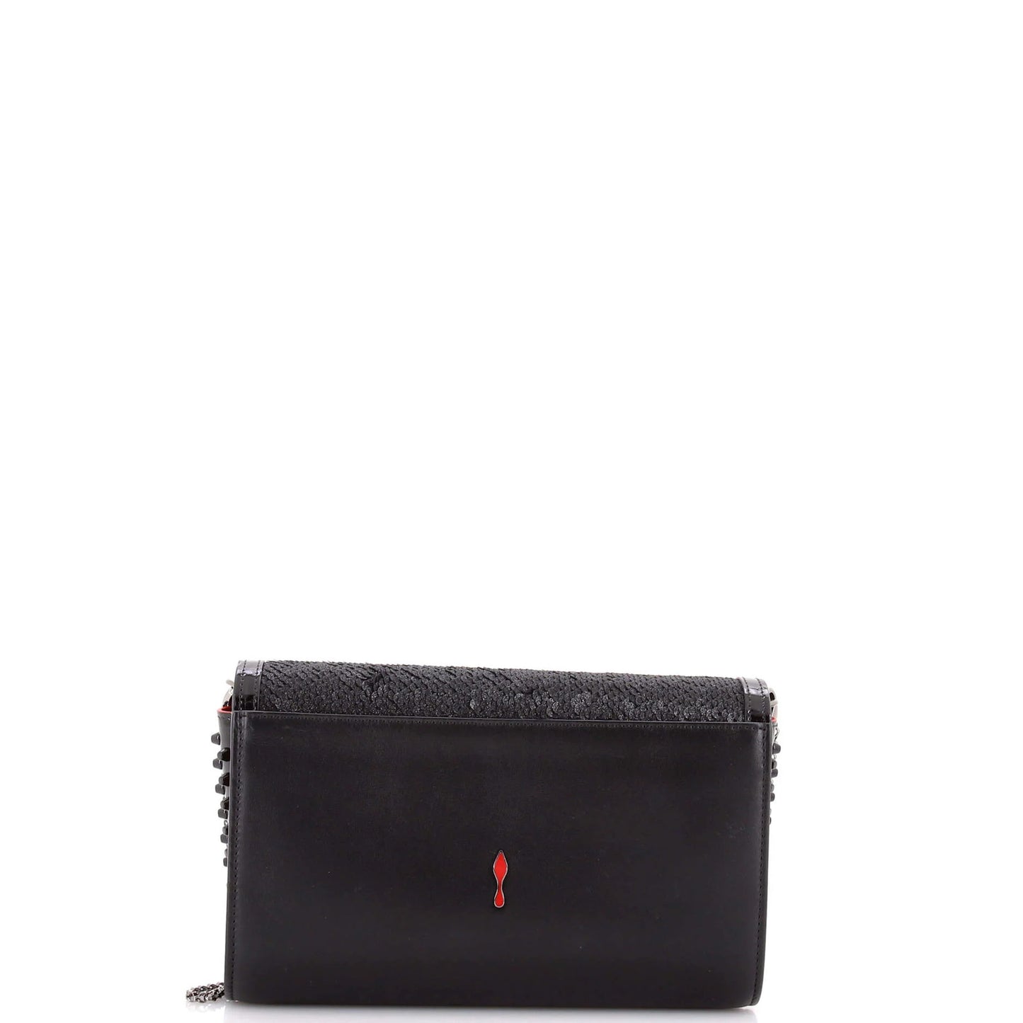 Christian Louboutin Paloma Clutch Embellished Leather Small