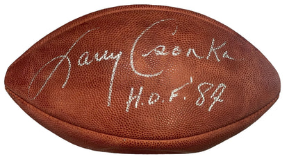 Larry Csonka "Hof 84" Autographed Official Football (Beckett)