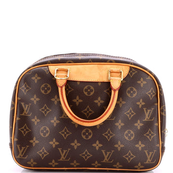 Louis Vuitton Trouville Handbag Monogram Canvas