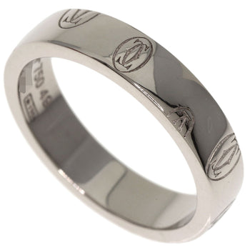 Cartier   Ring Happy Birthday # 49 K18 White Gold