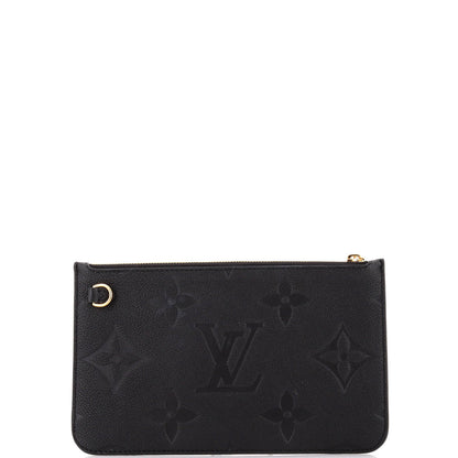 Louis Vuitton Neverfull Pochette Monogram Empreinte Giant Large