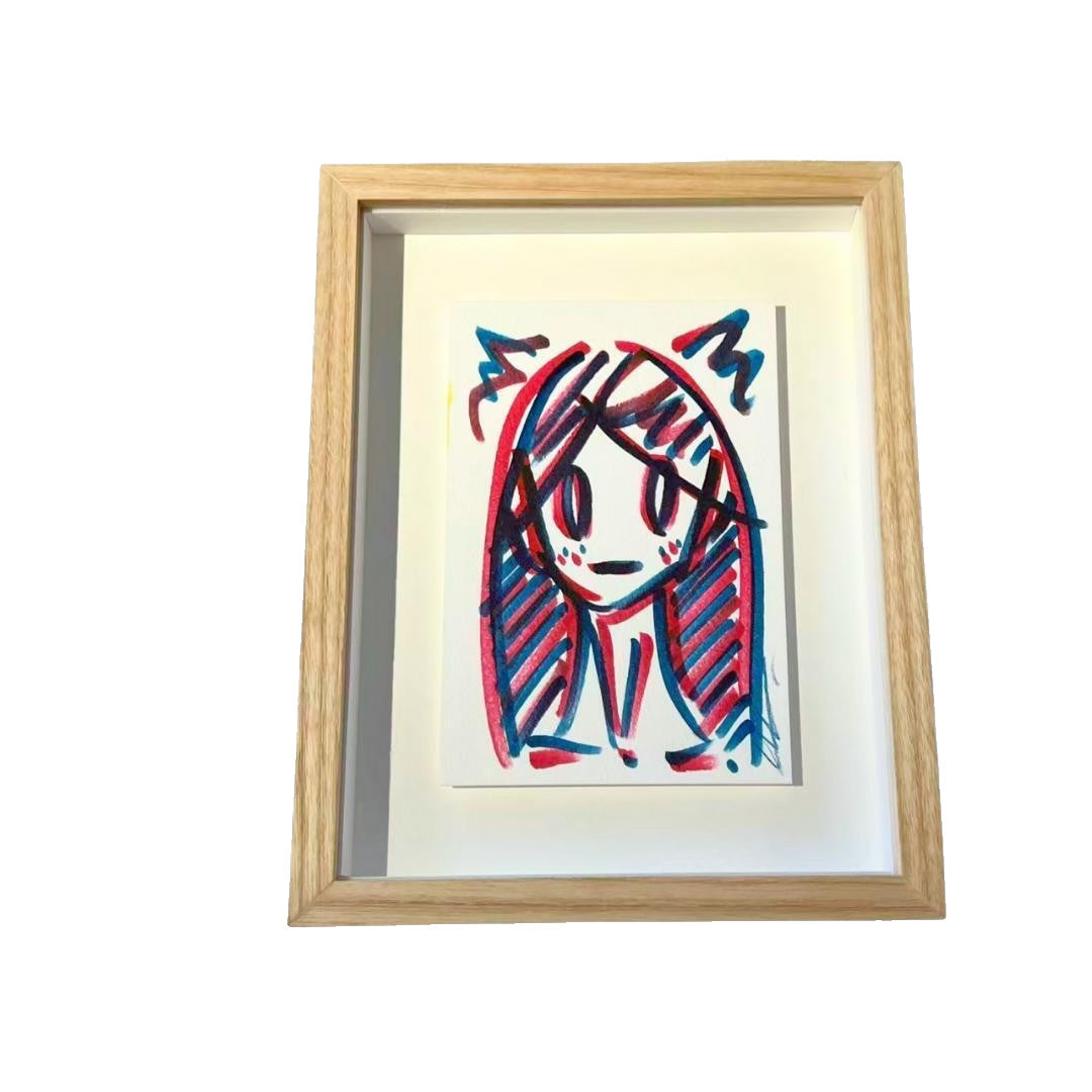 Takeru Amano Venus Original Artwork Painting Signed