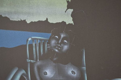 Paul Wunderlich - Twilight 2 Ed125 Original Lithograph Signed Surrealism Art