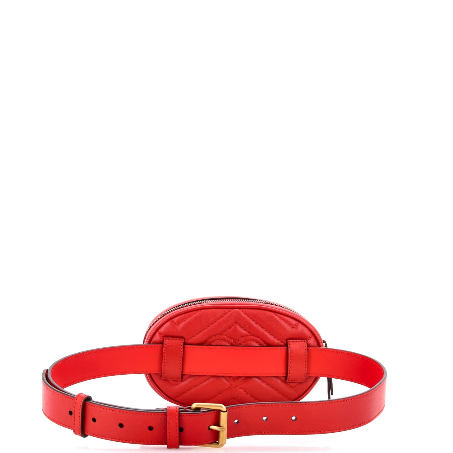 Gucci Gg Marmont Belt Bag Matelasse Leather