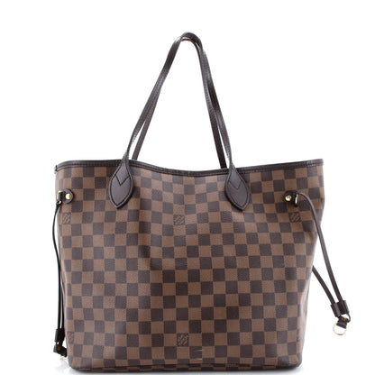 Louis Vuitton Neverfull Nm Tote Damier Mm