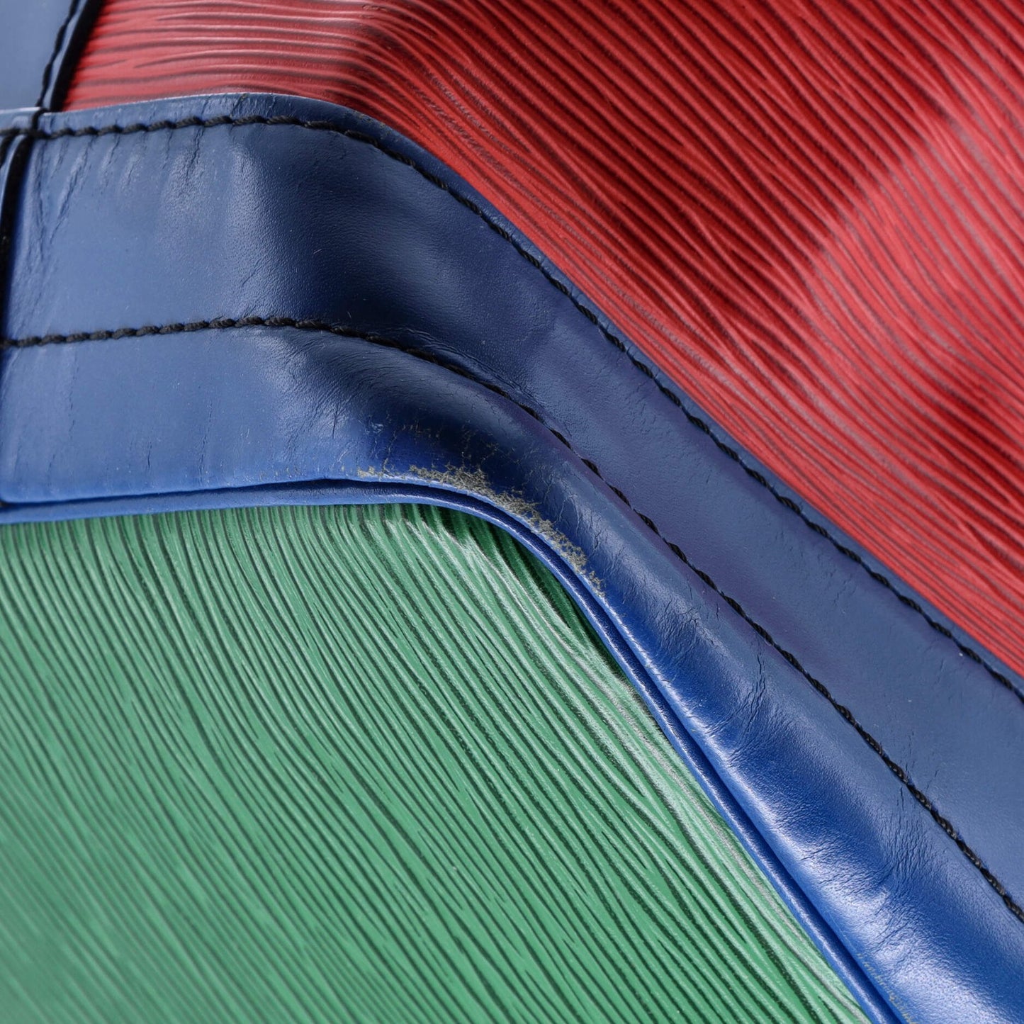 Louis Vuitton Tricolor Noe Handbag Epi Leather Large