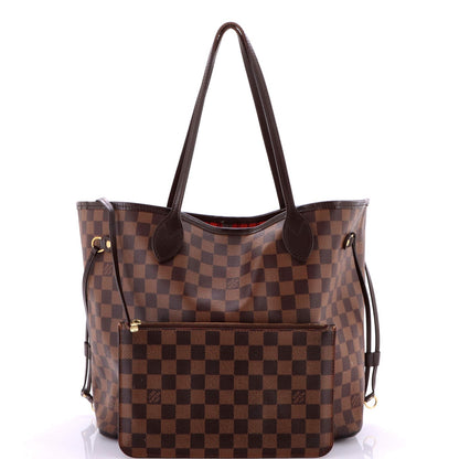 Louis Vuitton Neverfull Nm Tote Damier Mm