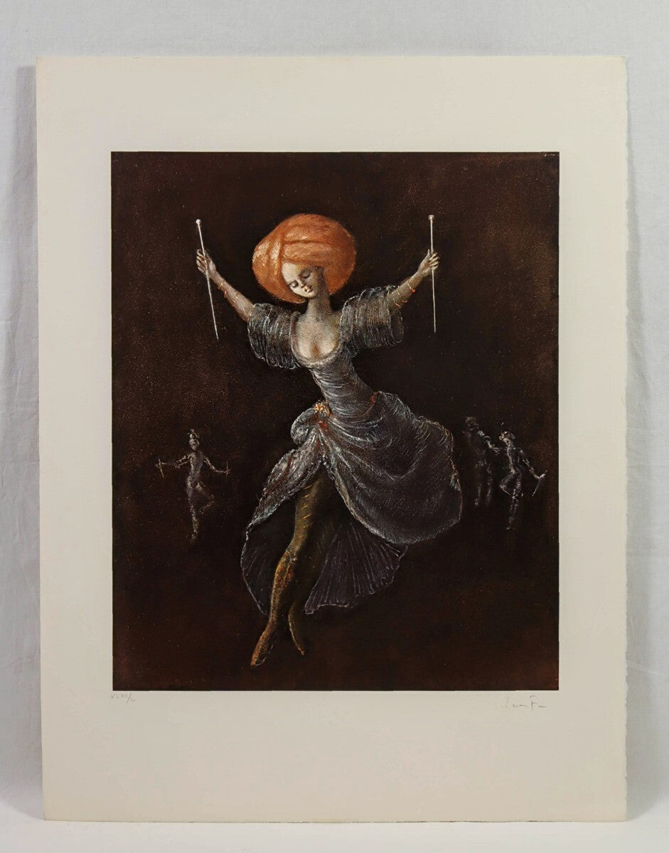 Leonor Fini 1982 Ed50 Original Lithograph "Woman"