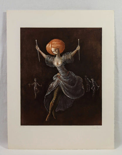 Leonor Fini 1982 Ed50 Original Lithograph "Woman"
