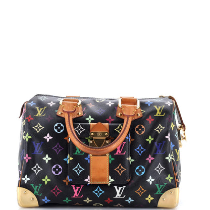 Louis Vuitton Speedy Handbag Monogram Multicolor 30