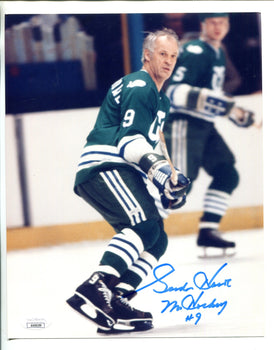 Gordie Howe Autographed 8X10 Hockey Photo (Jsa)