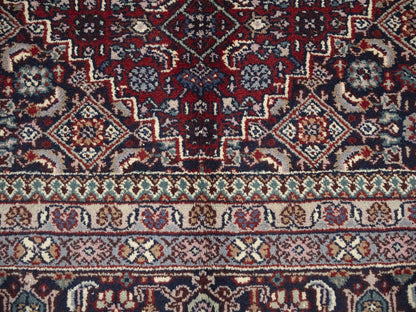 Floral Tribal Indo-Bidjar Oriental Wool Rug