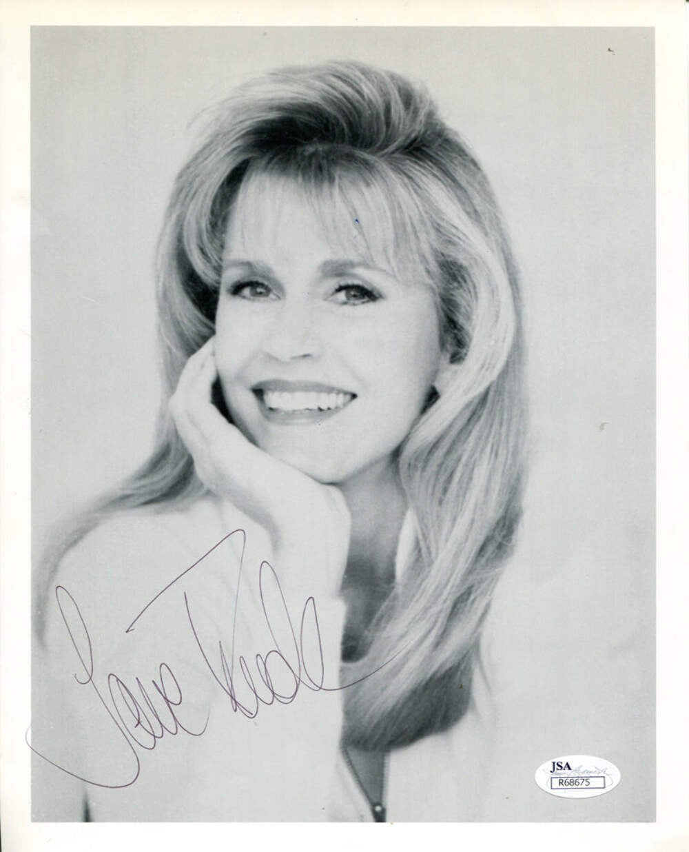 Jane Fonda Autographed 8X10 Photo (Jsa)