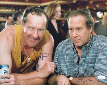 Chevy Chase/Randy Quaid Dual-Autographed 11X14