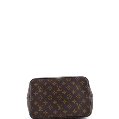 Louis Vuitton Neonoe Handbag Monogram Canvas With Leather Mm