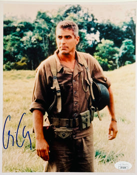 George Clooney Autographed 8 X 10 Celebrity Photo (Jsa)