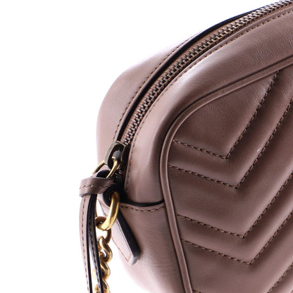 Gucci Gg Marmont Shoulder Bag Matelasse Leather Mini