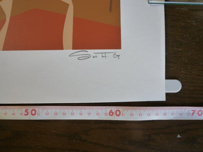 Signed Shag Silkscreen Retreat Riviera