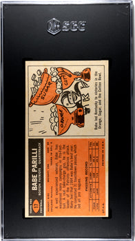 Babe Parilli 1965 Topps #17 Sgc 6.5