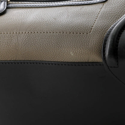 Celine Tricolor Luggage Bag Leather Mini