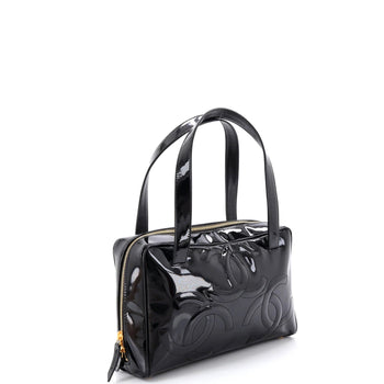 Chanel Triple Cc Tote Patent Medium