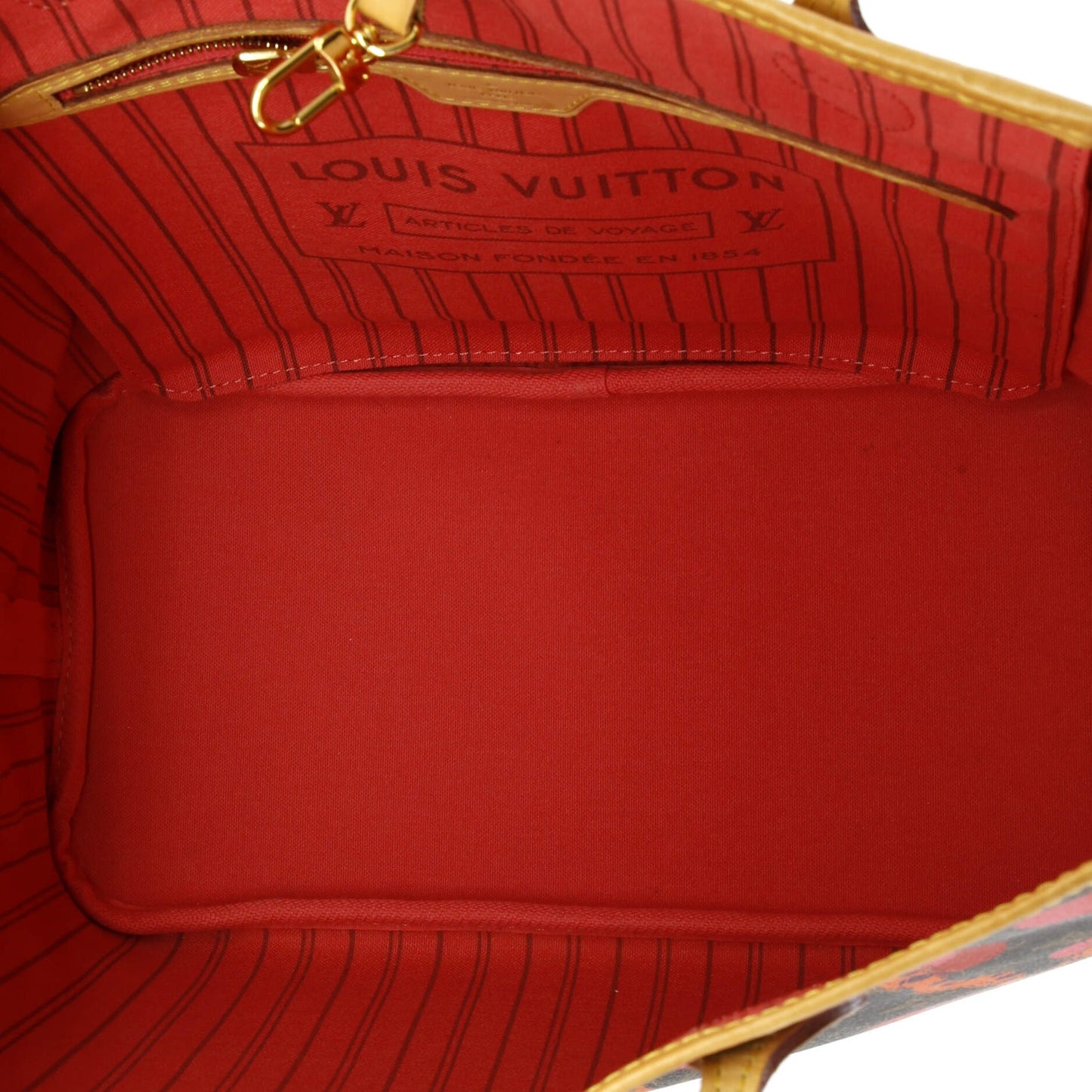 Louis Vuitton Neverfull Nm Tote Limited Edition Monogram Ramages Mm