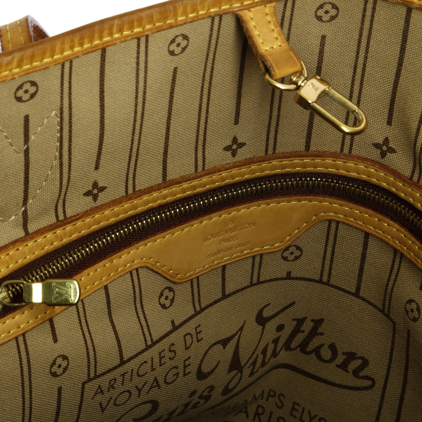 Louis Vuitton Neverfull Tote Monogram Canvas Gm