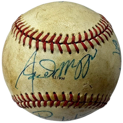 Hall Of Famers And Stars Old Timers Classic Autographed Official Baseball (Jsa)