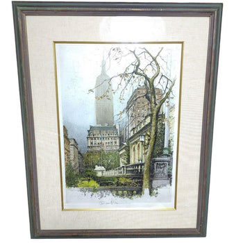 Robert Kasimir Color Etching 
