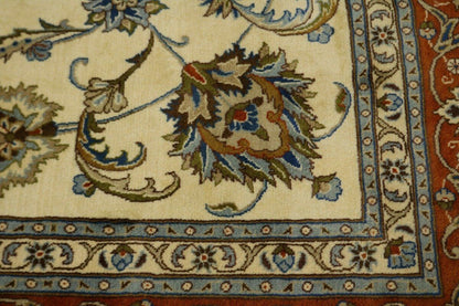 Rare Vintage Oriental Rug Classic Floral