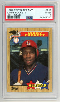 Kirby Puckett 1987 Topps Tiffany All-Star #611