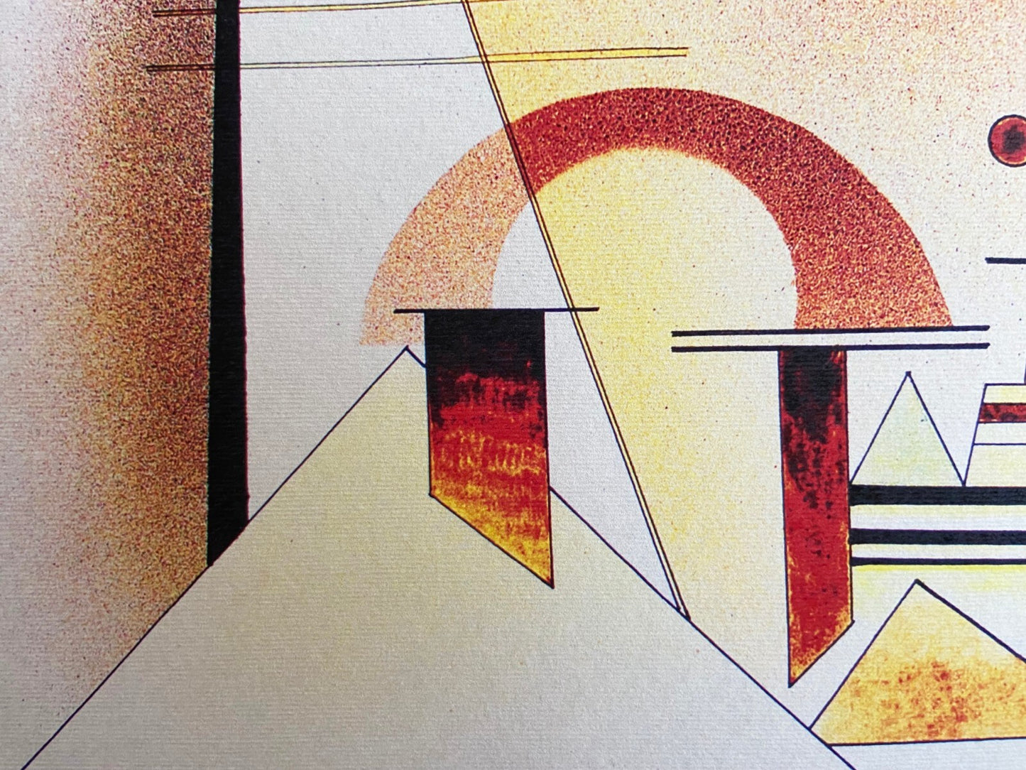 Wassily Kandinsky Lithograph Coa Josef Albers Piet Mondrian