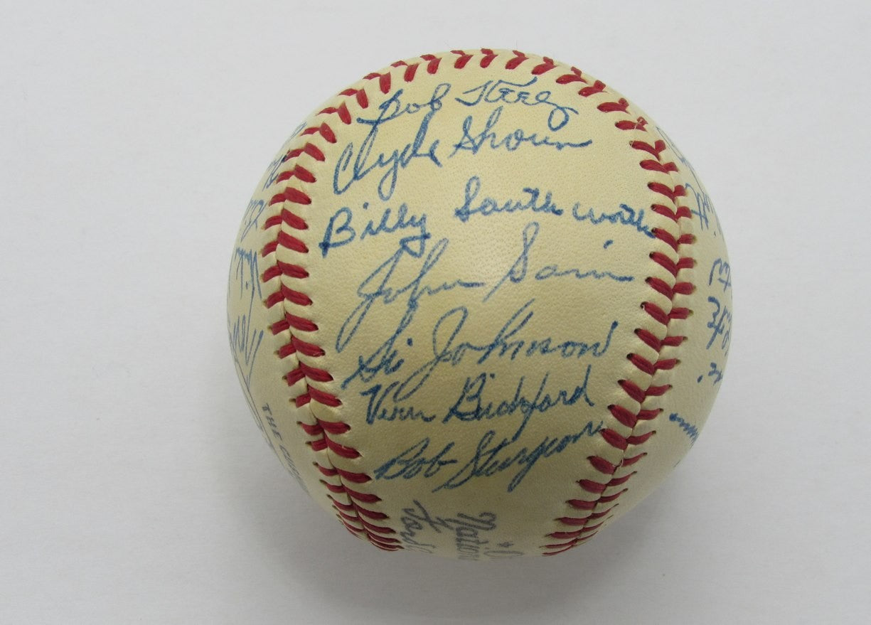 1948 Boston Braves Nl Champs Team Signed By 27 Southworth Spahn Baseball 185367