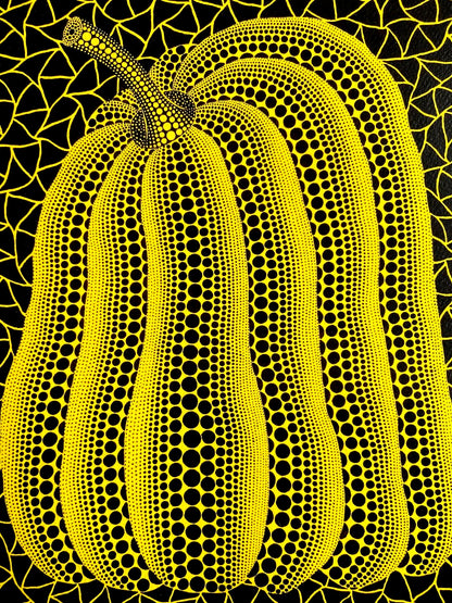 Yayoi Kusama Lithograph Mori Art Museum Coa Rare