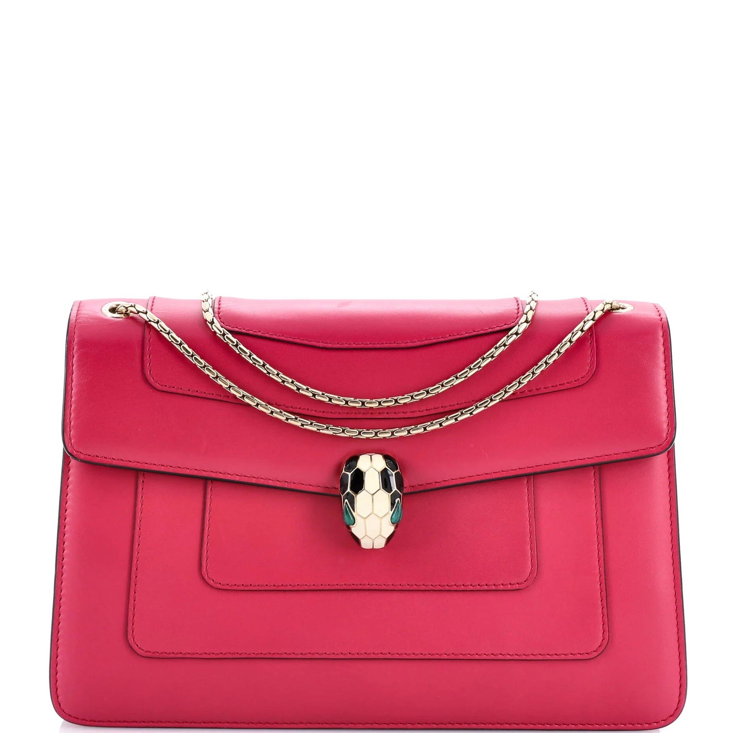 Bvlgari Serpenti Forever Shoulder Bag Leather Medium