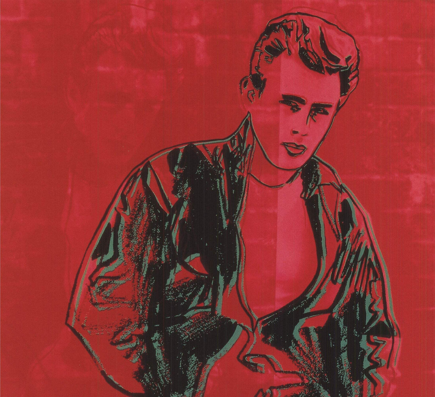 Andy Warhol Ads: Rebel Without A Cause (James Dean) " Poster