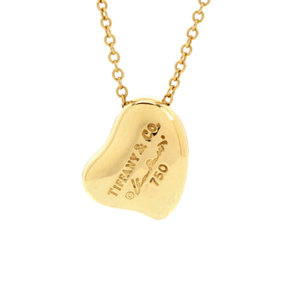 Tiffany & Co. Elsa Peretti Full Heart Necklace 18K Yellow Gold