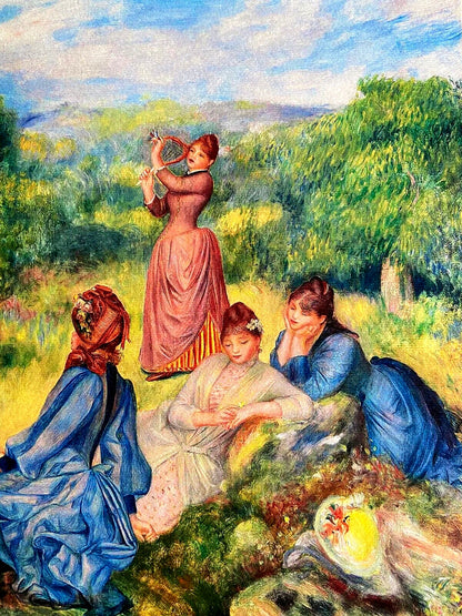 Pierre-Auguste Renoir Lithograph Coa Signed Numbered / Paul Czanne Gauguin