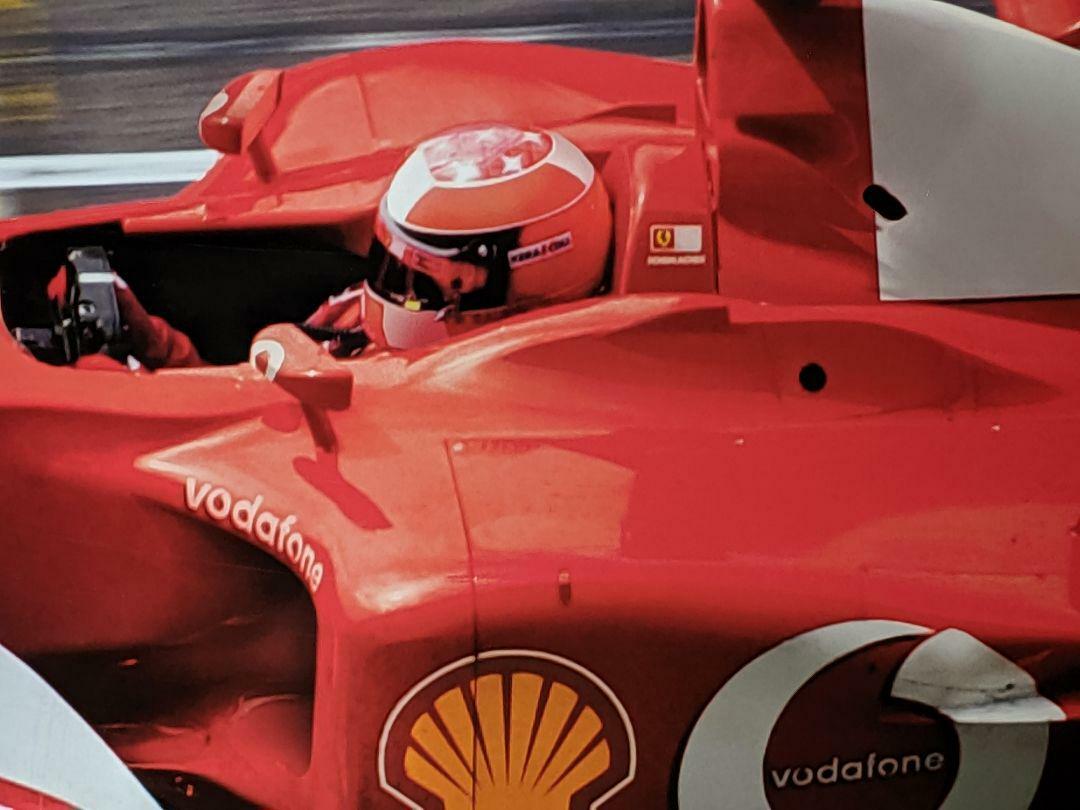 Original Poster Ferrari F1 World Champion 2004 Michael Schumacher