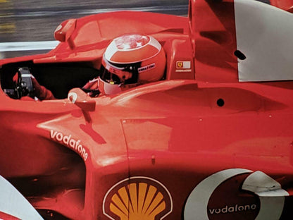 Original Poster Ferrari F1 World Champion 2004 Michael Schumacher