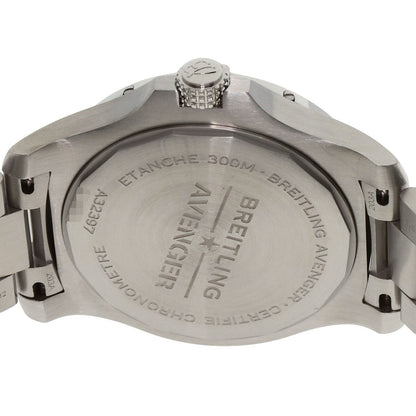 Stainless BREITLING Avenger Automatic GMT 43 Watches A32397 Stainless Steel/