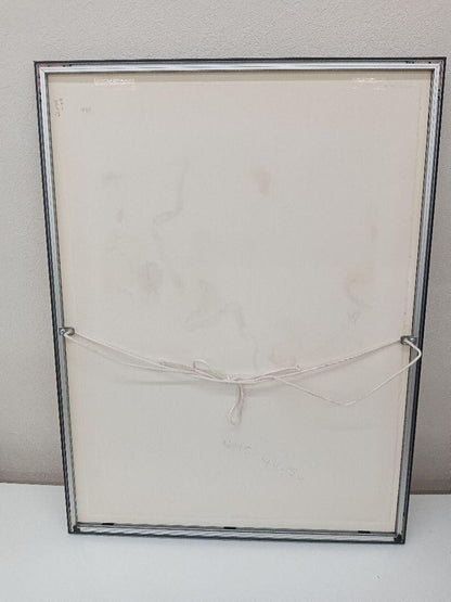 II Kim En Joong Signed Original Lithograph Print Framed ED225 Monde imaginaire