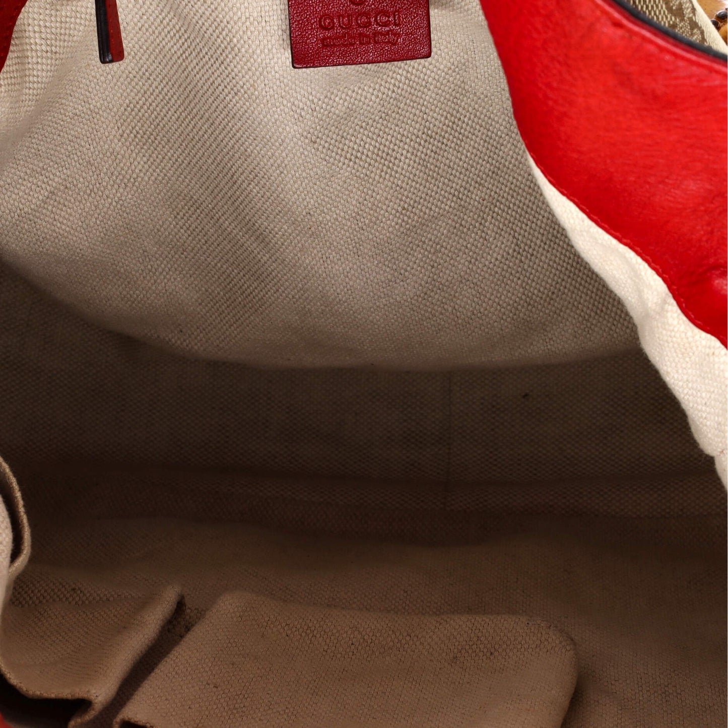 Gucci Diana Bamboo Shoulder Bag Gg Canvas Medium