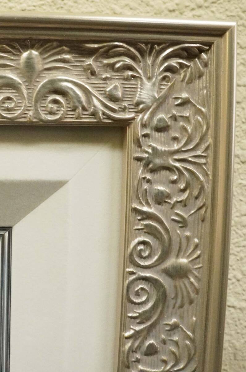 Mixed media framed fantasy art by Yoshitaka Amano prelude signed 16/ 300.