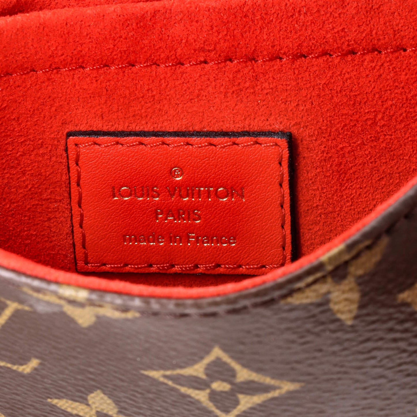 Louis Vuitton Locky Handbag Monogram Canvas With Leather Bb