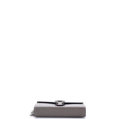 Gucci Dionysus Chain Wallet Leather With Embellished Detail Small