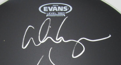 Alice Cooper Singer Signed/Auto Drum Head W/Self Portrait Sketch Psa/Dna 200969