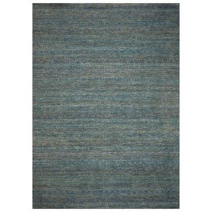 10'1"X14' Imperial Blue Kohinoor Small Design Hand Knotted Pure Wool Rug